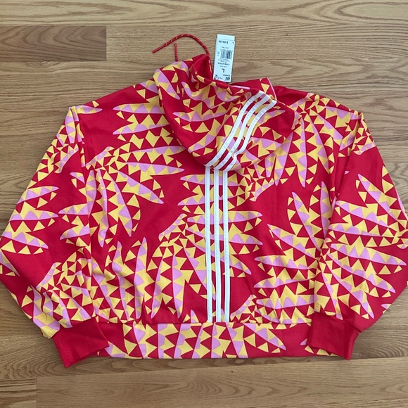 adidas x Farm Rio NWT Graphic Hoodie (L) - Picture 4 of 16